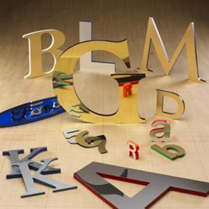 Vinyl, magnetic, metal and other stick on signage letters Vinyl, magnetic, metal and other stick on signage letters