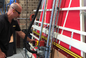 Cutting acrylic to size