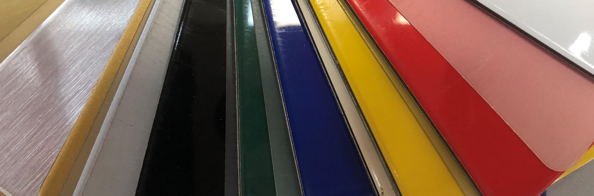 Aluminium composite cut to size